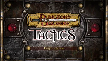 Dungeons and Dragons - Tactics (EU) screen shot title